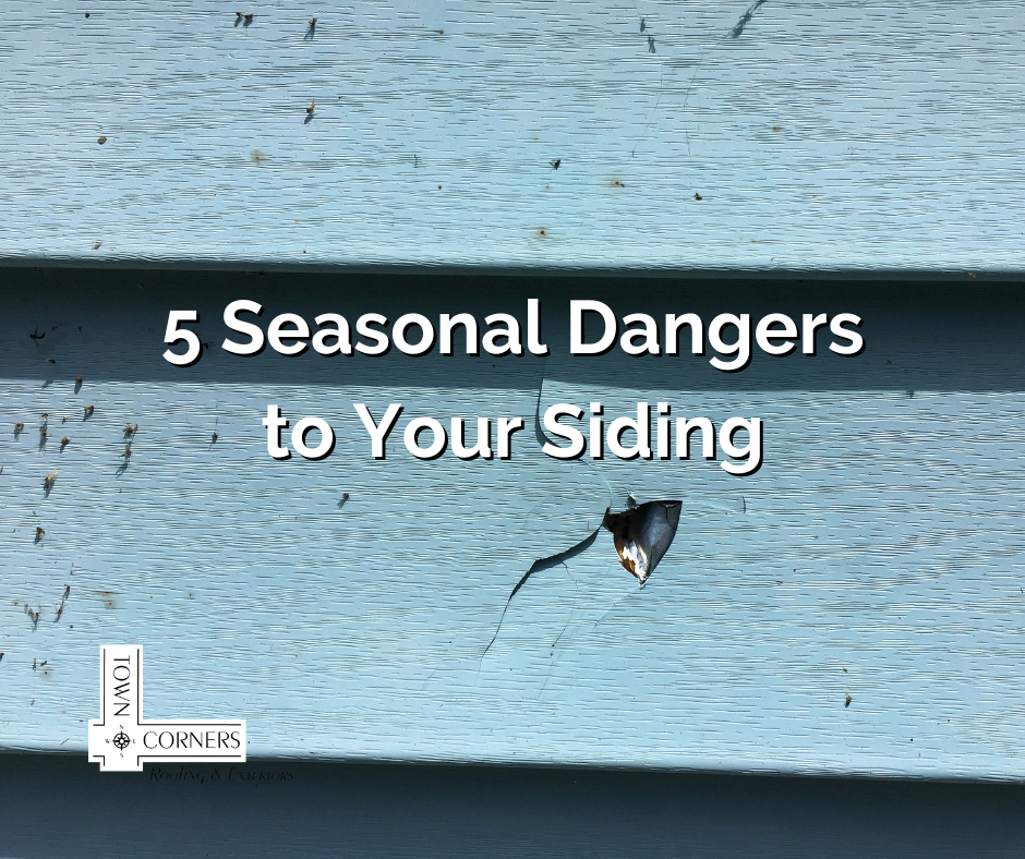 5 Seasonal Dangers to Your Siding