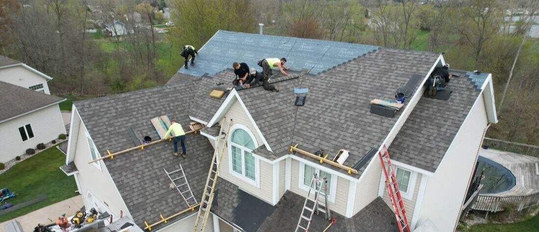 The Town Corners Roofing and Exteriors Team